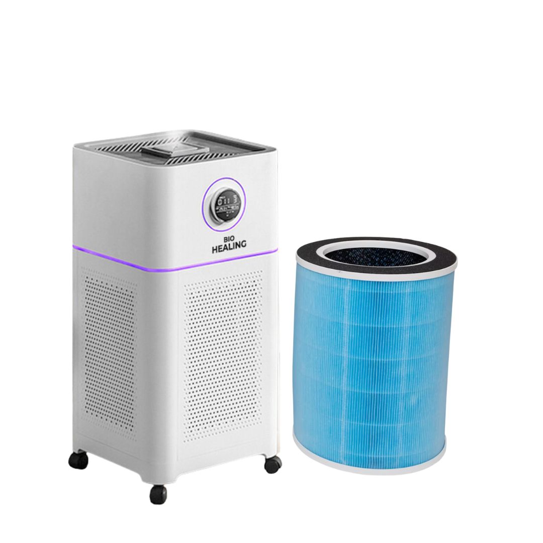 Bio Healing Hospital-Grade 5 Layers Filtration HEPA 13 Air Purifier & Humidifier
