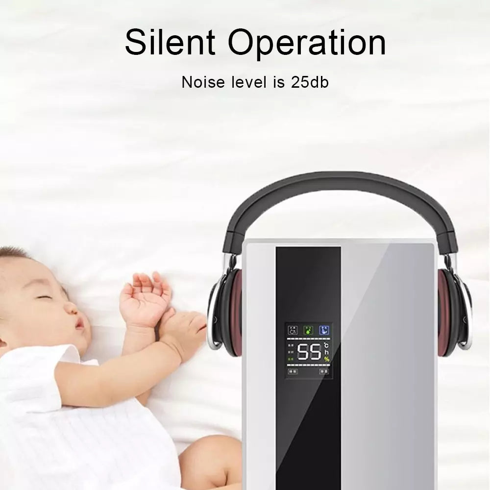 Bio Healing 2.2L Portable Dehumidifier & Air Purifier