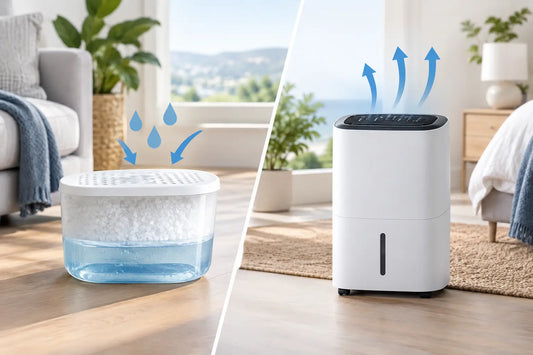 Moisture Absorber Versus Dehumidifier Explained