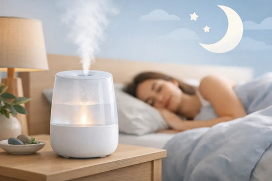 Humidifier for Dry Bedroom Air That Helps Sleep