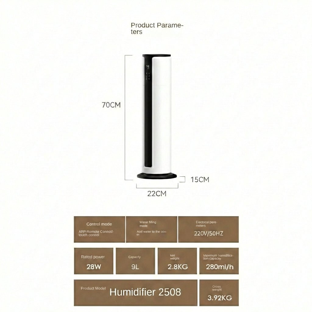 9L Smart Humidifier with UV Sterilisation