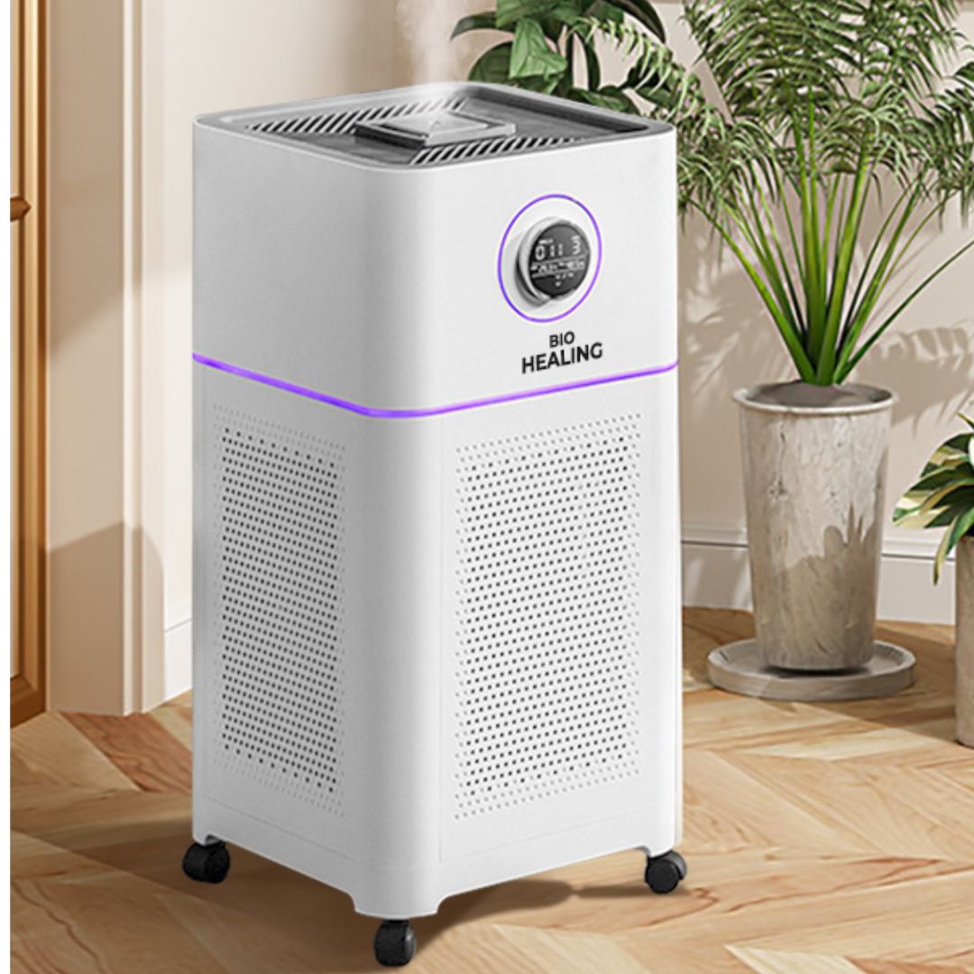 Bio Healing Hospital-Grade 5 Layers Filtration HEPA 13 Air Purifier & Humidifier