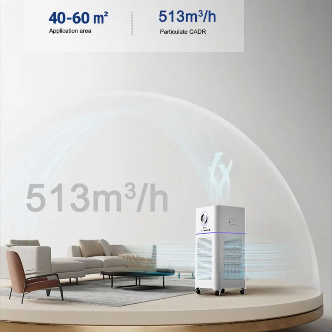 Bio Healing Hospital-Grade 5 Layers Filtration HEPA 13 Air Purifier & Humidifier - Bio Healing Purifier