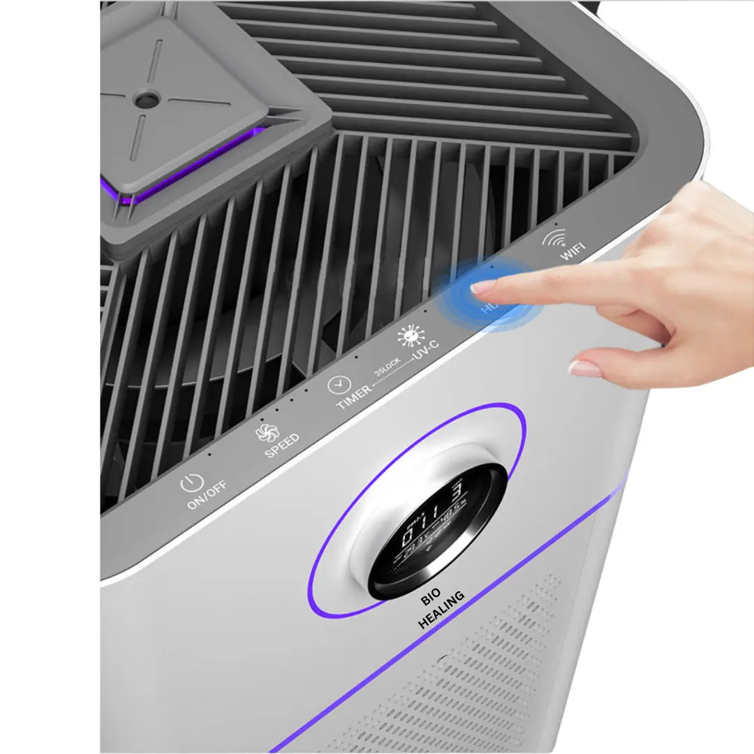 Bio Healing Hospital-Grade 5 Layers Filtration HEPA 13 Air Purifier & Humidifier - Bio Healing Purifier