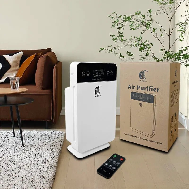 Air purifier with HEPA 13 and UV sterilisation
