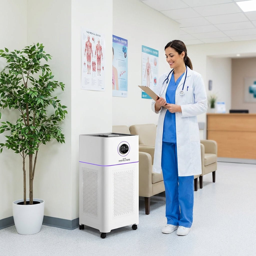 Hospital - Grade 5 Layers HEPA 13 Air Purifier & Humidifier